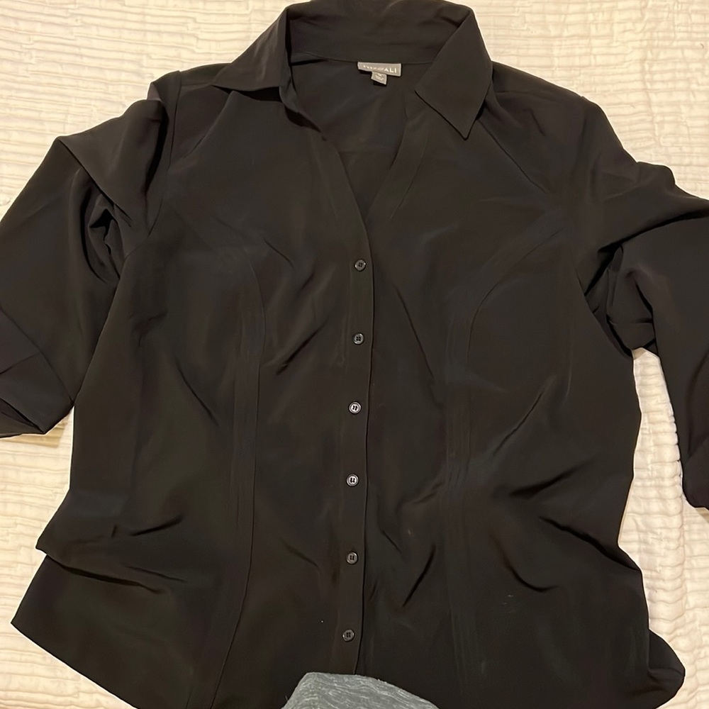 Button down blouse, 1x, roz & Ali